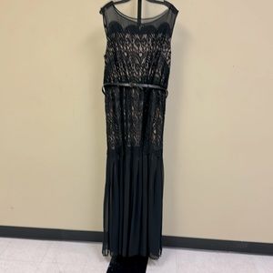 Lela Rose Black, Lace Evening Gown